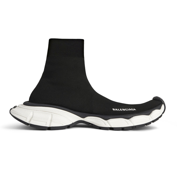 Sneaker: Balenciaga 3XL Sneaker Sock Recycled Knit In Black