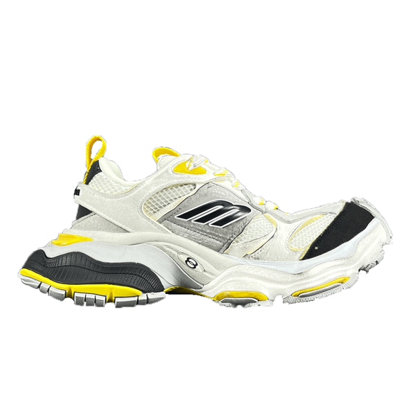 Sneaker: Balenciaga Cargo Sneaker In White Yellow