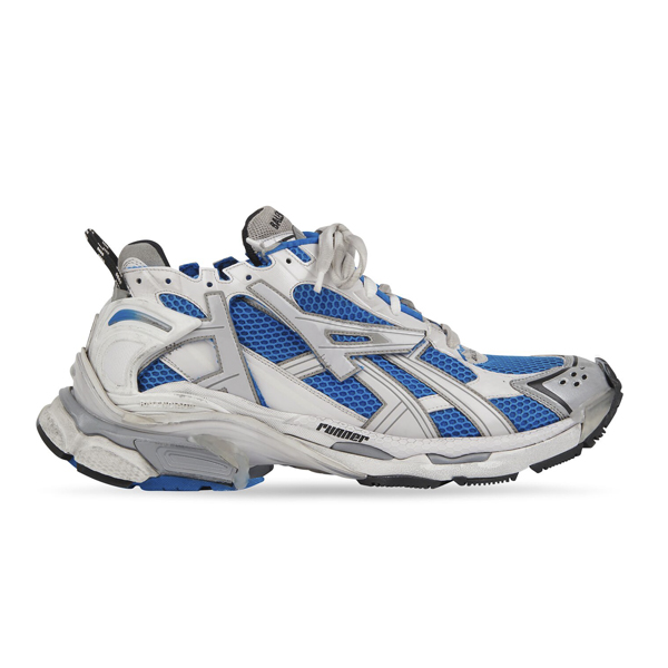 Sneaker: Balenciaga Runner Sneaker In Blue