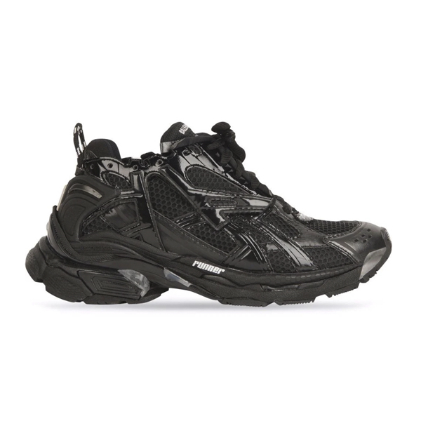 Sneaker: Balenciaga Sneakers Runner Farbic Black