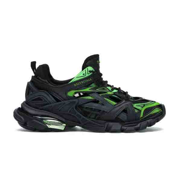 Sneaker: Balenciaga Track.2 Black Green